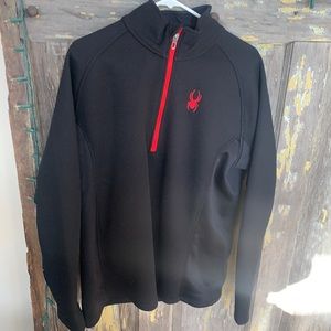 Spider quarter zip XL